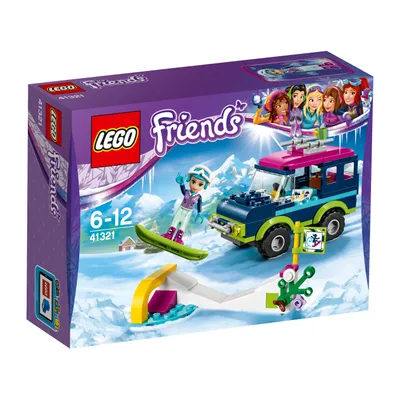 Produktbild von LEGO® Friends Geländewagen im Wintersportort 41321
