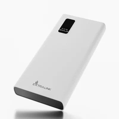Imagen del producto de Extralink Powerbank EPB-067W, 10000 mAh, Blanco. Batería externa, carga rápida, USB-C, 10000 mAh, polímero de litio (LiPo), 22,5 W, color blanco
