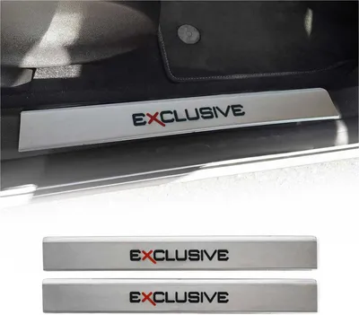 Image de Couverture de Seuil de porte pour Opel Astra J 2009-2018 inox Exclusive 2x