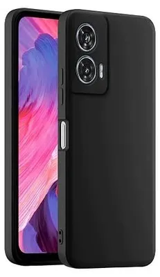 Zdjęcie produktu dla Etui silikonowe do motorola moto G85 5G czarne ochronne