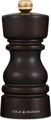 Image de Cole & Mason London moulin à poivre en hêtre teinté foncé 13 cm
