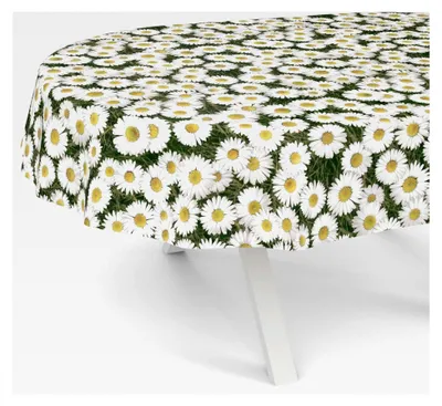 Produktbild von Wachstuchtischdecke abwaschbar Kamille 180x140cm