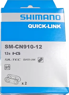 Produktbild von 2x Shimano Quick-Link 12-fach HG-Ketten Fahrrad SM-CN910-12 Kettenschloss