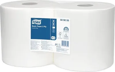 Zdjęcie produktu dla Tork 509255, Biały, 184 m, 23,4 cm, 25 cm, 7,5 cm, 500 x 250 x 234 mm