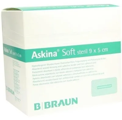 Obrázek produktu pro ASKINA SOFT STERIL 9X5CM HYPOALERGENNÍ obvaz na rány, 50 ks