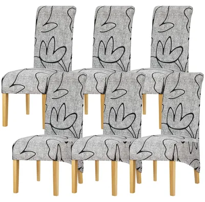 Produktbild von Sitzbezüge für Esszimmerstühle – Set mit 1/2/4/6 Stück