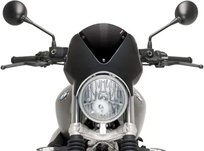 Produktbild von PUIG 9338N Retrovision  passend fuer BMW R NINET SCRAMBLER Schwarz