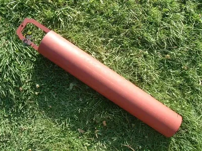 Produktbild von Plunscher 140mm für Brunnenrohr DN 150, 75cm Länge, mit Metallmembrane