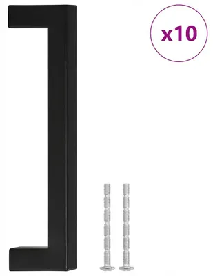 Obrázek produktu pro Černý nerezový nábytkový úchyt 140 mm