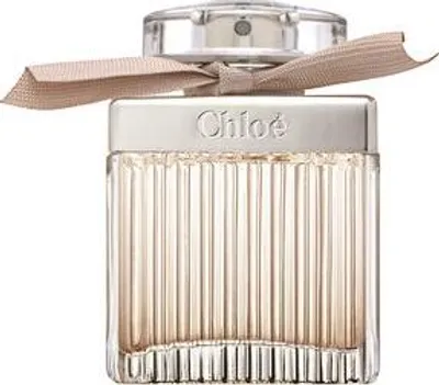 A close-up studio shot of a Chloé perfume bottle.