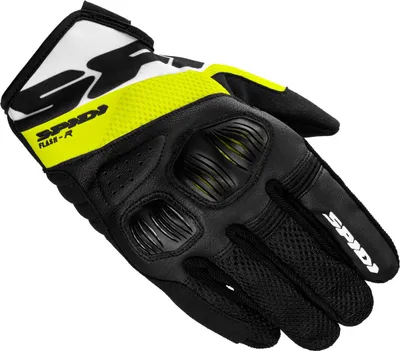 Produktbild von Spidi Flash-R Evo Motorrad Handschuhe, schwarz/gelb, XL