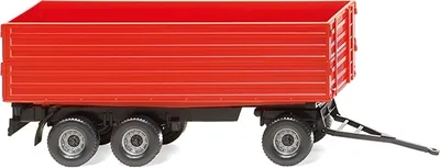 Produktbild von Wiking - Landwirtschaftlicher Dreiachsanhänger - rot