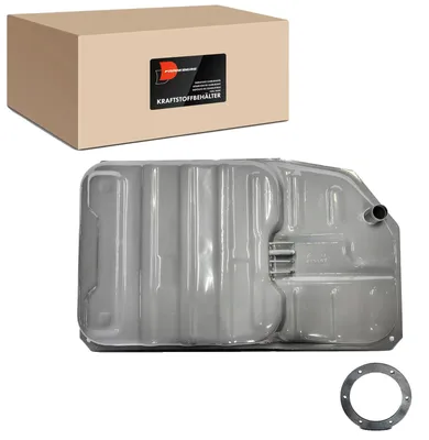Imagen del producto de Depósito de combustible, con capacidad de 65 litros, fabricado en acero, compatible con vehículos Opel, para combustible de gasolina, incluye juntas