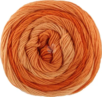 Produktbild von Lana Grossa - Gomitolo Tono 1042 mandarin orange rotorange