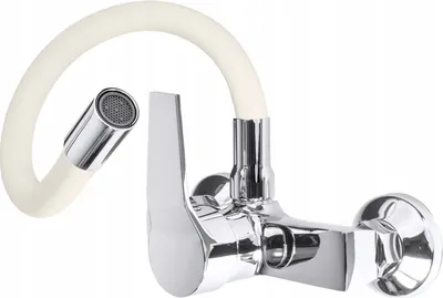 Immagine prodotto di Granitan | FLEX - Miscelatore da cucina - Bocca flessibile - Orientabile a 360° - Beige - Ottone