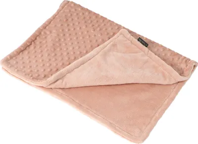 Obrázek produktu pro Cestovní deka Viky 50x75 cm starorůžová