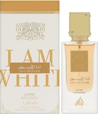 Produktbild von Lattafa Ana Abiyedh Poudree Edp 60ml