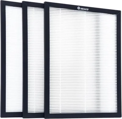 Image de MEACO Filtre HEPA Basse Consommation 12L 3pcs