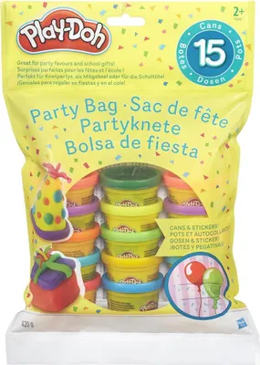 Produktbild von Play-Doh Partyknete mit Stickern