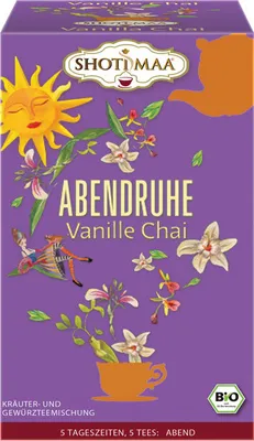 Produktbild von Shoti Maa - Abendruhe - Vanille Chai - 16x2g