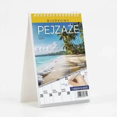 Obrázok produktu pre Kalendár 2027, formát A5, stolový, mesačný, s motívom krajín