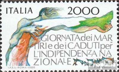 Produktbild von Briefmarken Italien 1986 Mi 1975 (kompl.Ausg.) postfrisch Unabhängigkeit