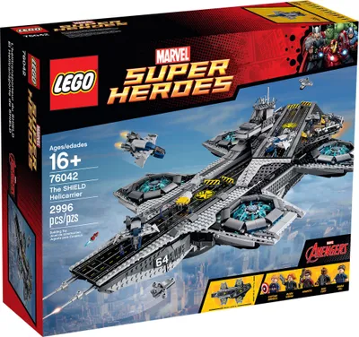 Produktbild von Lego Der SHIELD Helicarrier Marvel Super Heroes, Comics, Beide Geschlechter, 16 Jahr(e)