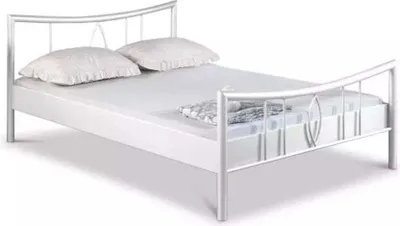 Produktbild von Metallbett Luisa – 180 x 200 cm / weiß