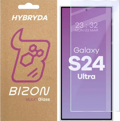 Produktbild von Elastyczne szkło hybrydowe Bizon Glass Mule do Galaxy S24 Ultra 5G