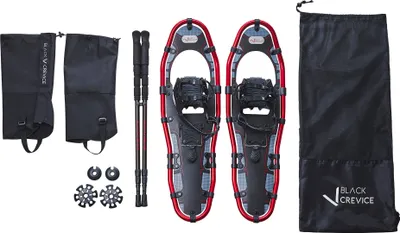 Produktbild von BLACK CREVICE - Damen/Herren Schneeschuh Set | 53 cm (bis 68 kg)