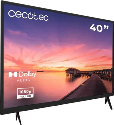 Productafbeelding van Cecotec 00993, 101,6 cm (40 inch), 1920 x 1080 pixels, Full HD, LED, DVB-C, DVB-S, DVB-S2, DVB-T, DVB-T2, zwart