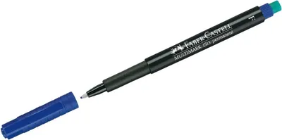 Produktbild von FABER-CASTELL Permanent Marker MULTIMARK F blau