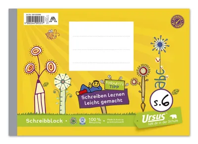 Imagen del producto de Formati 061530086: Cuaderno de hojas sueltas, formato A5, orientación horizontal, 48 hojas, 80 g/m², con líneas de 6/6/6 mm