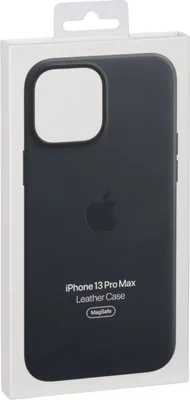 Produktbild von Apple iPhone 13 Pro Max Leather MagSafe - Midnight