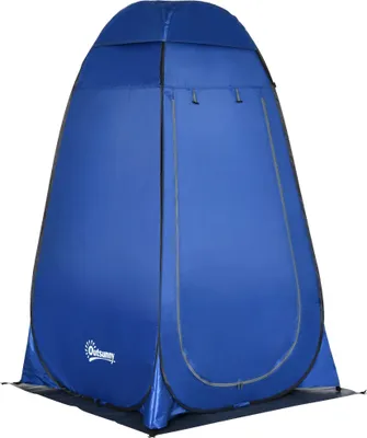 Produktbild von Outsunny Pop up Duschzelt Toilettenzelt Camping Umkleidezelt mobil Outdoor