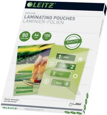 Image de Leitz 146133 pochette de plastification 100 pc(s)