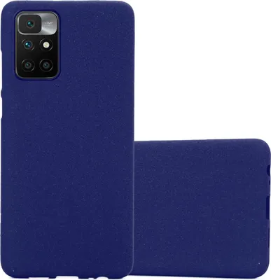 Image de Cadorabo Housse pour Xiaomi RedMi 10 / RedMi NOTE 11 4G Housse en bleu Housse téléphone portable TPU Etui Cover Case