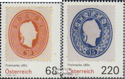 Produktbild von Briefmarken Österreich 2017 Mi 3336-3337 (kompl.Ausg.) gestempelt Philatelie