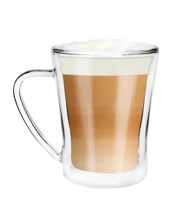 Immagine prodotto di Tazza Tazza da caffè Tazza da tè Tazza da caffè in vetro a doppia parete in vetro VIALLI 250 ml HOMLA