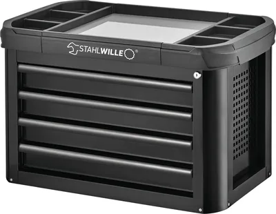 Produktbild von Stahlwille Werkzeugtruhe 93 TOP BOX 4 Schubl. 481 x 748 x 463 mm - TTS 93 TOP BOX