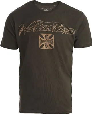 Produktbild von West Coast Choppers Eagle Crest T-Shirt (Dark Khaki