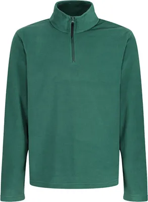Produktbild von Regatta TRF549 | Micro Zip Neck - Farbe: Bottle Green - Größe: 4XL