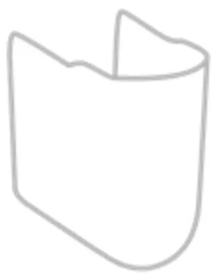 Immagine prodotto di Villeroy & Boch 52660001 Coperchio di scarico O.novo 225x320x290mm Bianco