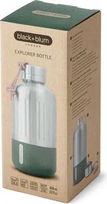 Produktbild von BLACK+BLUM | Isolierflasche, EXPLORER, olive, 650 ML