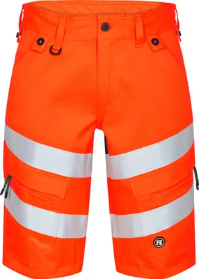 Produktbild von F. Engel Safety Shorts, Orange/Grün, Gr. 44