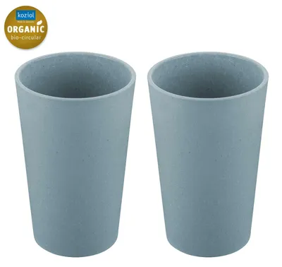 Produktbild von koziol Connect, Set, 0,35 l, Blau, Thermoplast, Tasse, Universal
