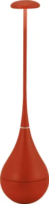 Produktbild von Zafferano Dondolina - Wiederaufladbare LED-Tischleuchte IP65, kabellos, Touch-Dimmer - italienisches Design, Farbe Rot
