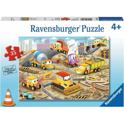 Immagine prodotto di Puzzle RAVENSBURGER Il tetto in alto! 35 pezzi