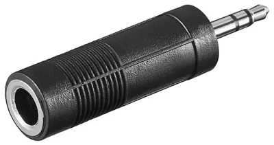 Obrázok produktu pre PremiumCord stereo jack adaptér 3.5 - 6.3 M/F