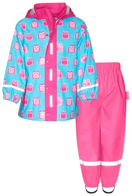 Produktbild von Playshoes Zweiteiliger Regenanzug, Matschanzug, Wasserdicht